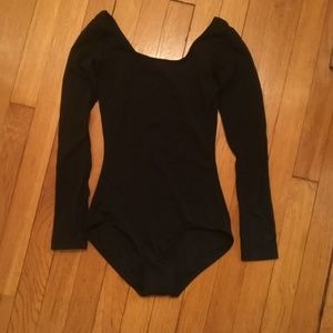 Black leotard
